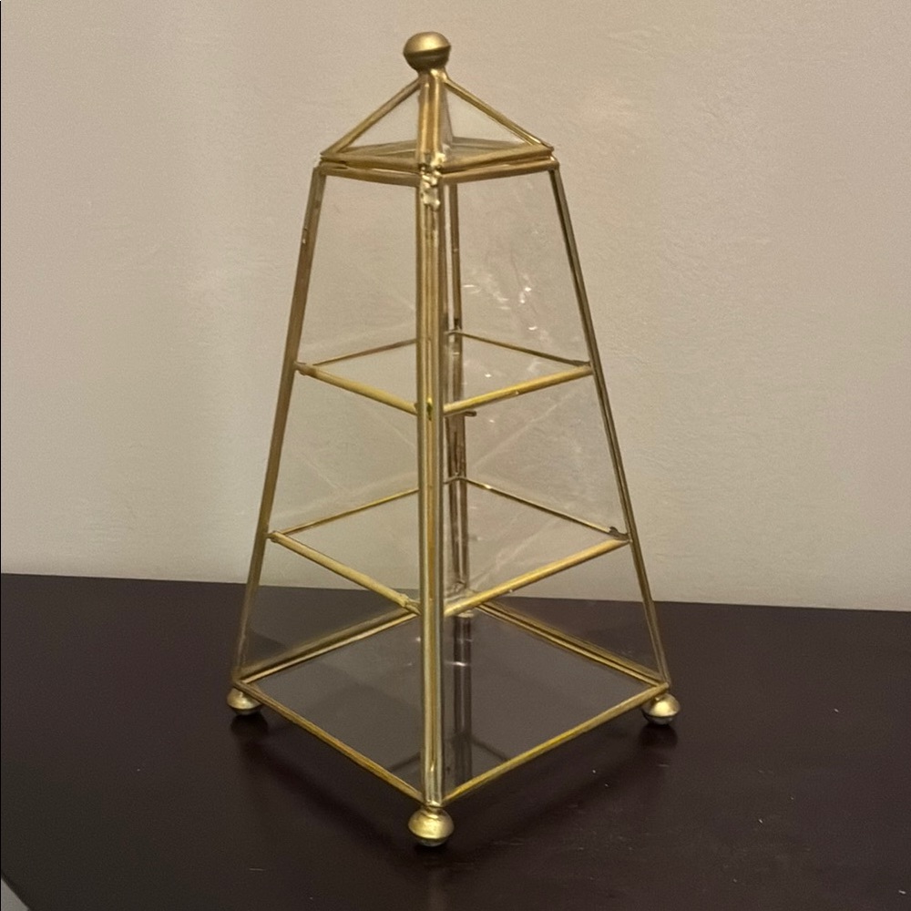 Metal/ Glass Terrarium Display Case